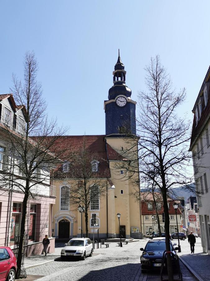 Bohnapartments - Design Suiten Am Markt - Vollausstattung - Wlan - Zentrum Ilmenau Exterior foto